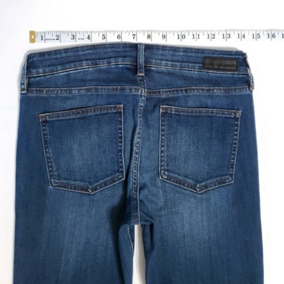 Elie Tahari FARRAH SLIM STRETCH BOOT Dark Jeans 26 - Picture 3 of 8